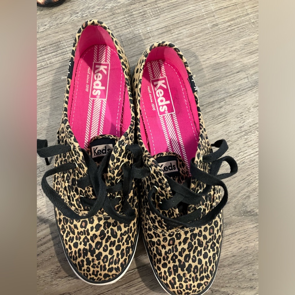 Leopard print Keds